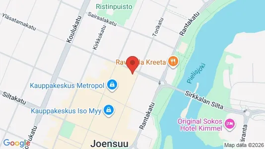 Kontorlokaler til leje i Joensuu - Foto fra Google Street View