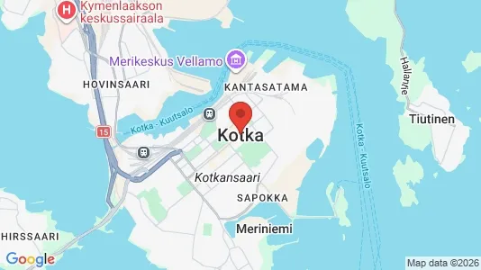 Butikklokaler til leie i Kotka – Bilde fra Google Street View
