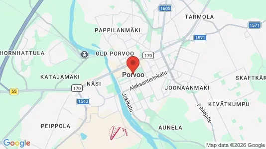 Winkels te huur i Porvoo - Foto uit Google Street View