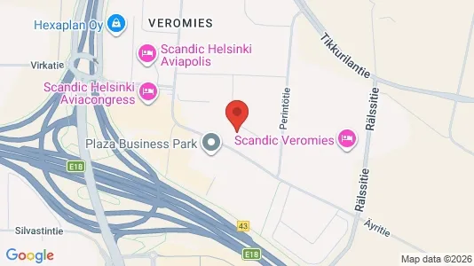 Kontorer til leie i Vantaa – Bilde fra Google Street View