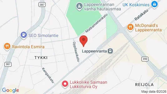 Kontorer til leie i Lappeenranta – Bilde fra Google Street View