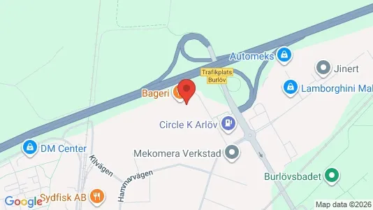 Lagerlokaler för uthyrning i Burlöv – Foto från Google Street View