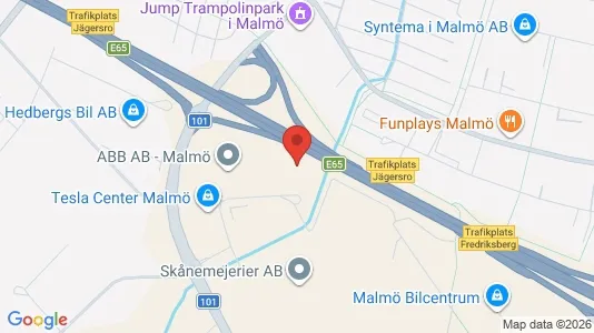 Kontorer til leie i Fosie - kort over placeringen
