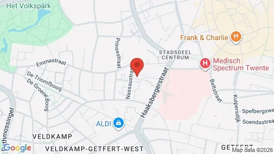 Kommerzieller Grund zur Miete i Enschede – Foto von Google Street View