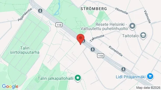 Büros zur Miete i Helsinki Läntinen – Foto von Google Street View