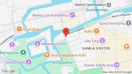 Kontorlokaler til leje i Malmø Centrum - Foto fra Google Street View