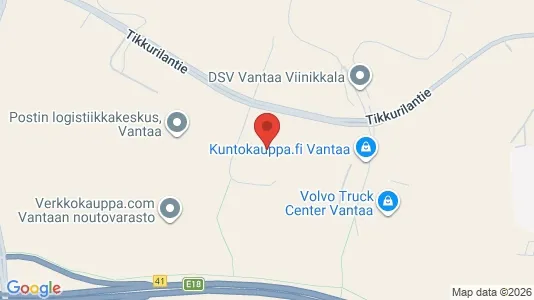 Kontorlokaler til leje i Vantaa - Foto fra Google Street View