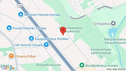 Office spaces for rent i Helsinki Läntinen - kort over placeringen