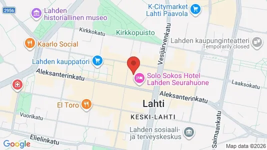 Kontorlokaler til leje i Lahti - Foto fra Google Street View