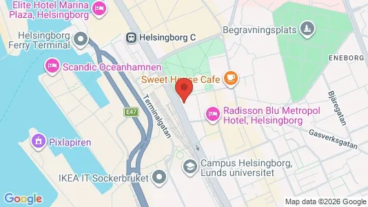 Kontorlokaler til leje i Helsingborg - Foto fra Google Street View