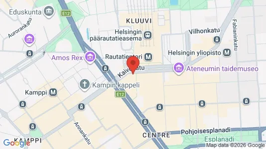 Büros zur Miete i Helsinki Eteläinen - kort over placeringen