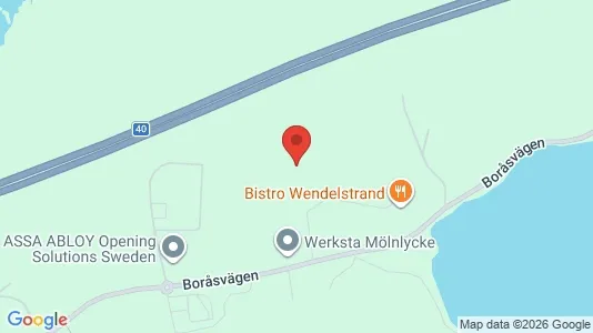 Varastot Vuokrattavana i Härryda - kort over placeringen