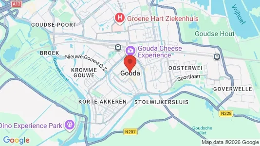 Kantorruimte te huur i Gouda - Foto uit Google Street View