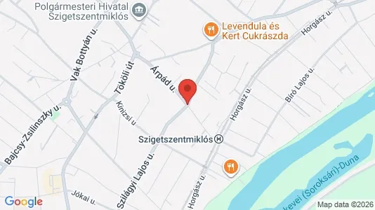 Lager zur Miete i Ráckevei – Foto von Google Street View
