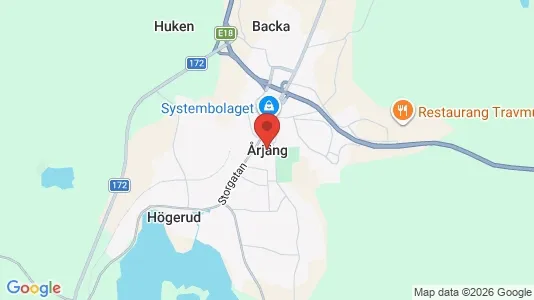 Kaupat Vuokrattavana i Årjäng - Kuva Google Street Viewstä