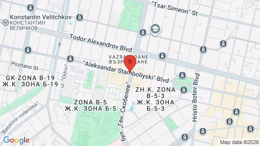 Kontorlokaler til leje i Sofia Vazrazhdane - Foto fra Google Street View