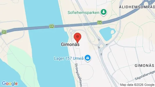 Kontorlokaler til leje i Umeå - Foto fra Google Street View