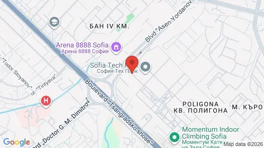 Toimistotilat Vuokrattavana i Sofia Mladost - Kuva Google Street Viewstä