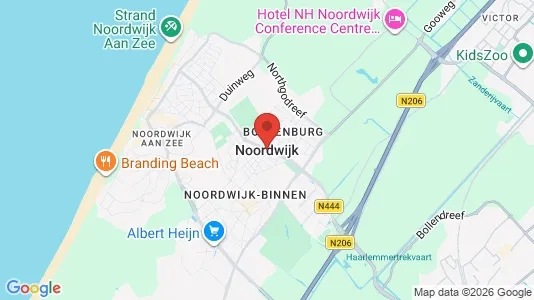 Ladenlokale zur Miete i Noordwijk – Foto von Google Street View