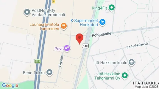 Producties te huur i Vantaa - Foto uit Google Street View
