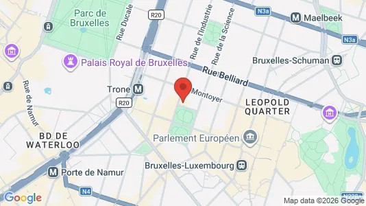 Coworking spaces for rent i Stad Brussel - Photo from Google Street View