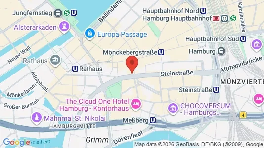 Kontorlokaler til leje i Hamborg Mitte - Foto fra Google Street View