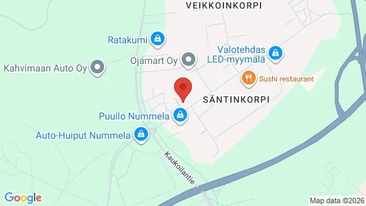 Værkstedslokaler til leje i Vihti - Foto fra Google Street View