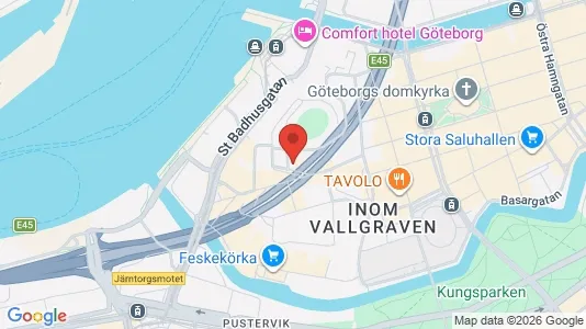 Kontorlokaler til leje i Gøteborg Centrum - Foto fra Google Street View