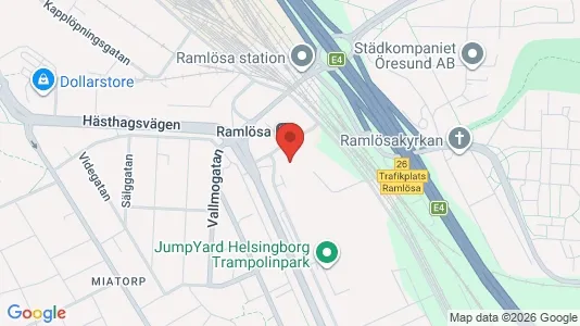Kontorlokaler til leje i Helsingborg - Foto fra Google Street View