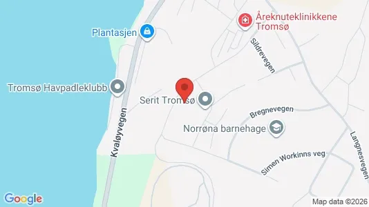 Büros zur Miete i Tromsø – Foto von Google Street View