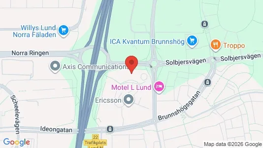Kontorer til leie i Lund – Bilde fra Google Street View